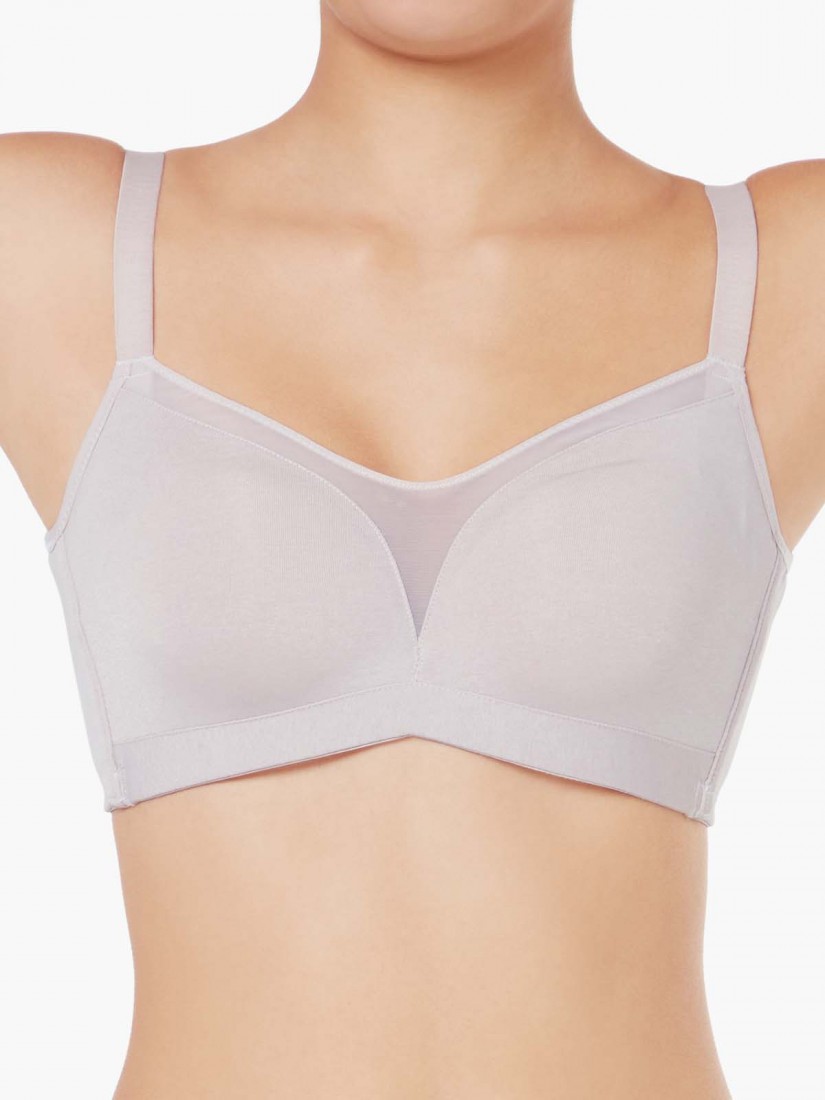 BB-00656, NiTi Shape-Memory Wire Moulded Full Cup Bra (Cup A-B