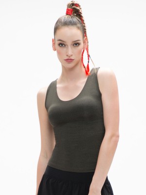 Magnetic Therapy Tank Top with Built-in Shelf Bra